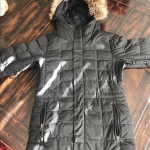 The North Face Long, Black Women’s Down Ja…